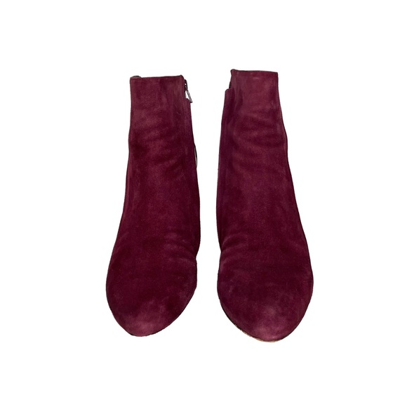 Suede & Patent Leather Booties - Picture 5 of 13